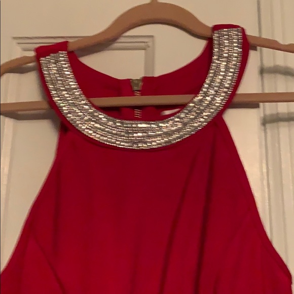 Red bodycon dress - Picture 2 of 5
